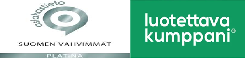 Suomen Vahvimmat Platina & Luotettava Kumppani